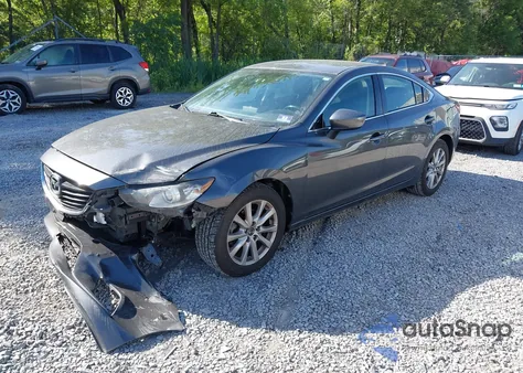 2017 Mazda 6 Sport из США, поврежденный, VIN JM1GL1U50H1137771